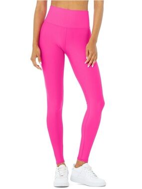ALO Yoga High-Waist Hot Pink Leggings